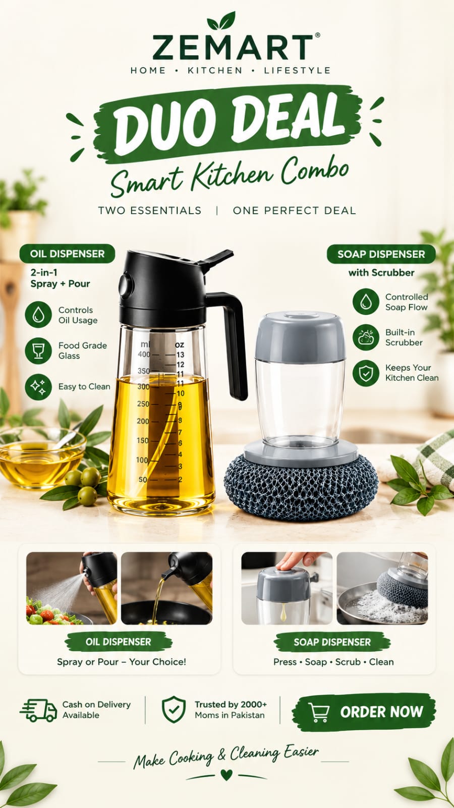 Kitchen duo offer